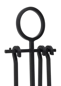 Charles Bentley Elm Fireside Companion Set