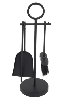 Charles Bentley Elm Fireside Companion Set