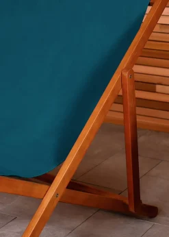 Charles Bentley FSC Eucalyptus Wooden Double Deck Chair