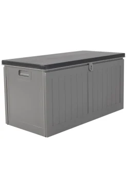 Charles Bentley Grey Outdoor Plastic Storage Box