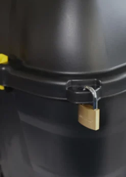 Charles Bentley  Heavy Duty Trunk on Wheels Black