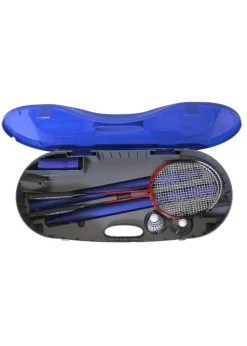 Charles Bentley Multi Sports Collection 2 Player Badminton Set with Tennis Net