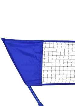 Charles Bentley Multi Sports Collection 2 Player Badminton Set with Tennis Net