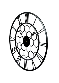 Charles Bentley Stanwick Indoor Outdoor Round Skeleton Wall Clock (Dia. 90cm)