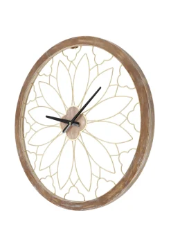 Charles Bentley Ullswater Indoor Outdoor Round Skeleton Wall Clock (Dia. 60cm)