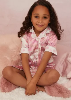 Chi Chi London Pink Girls Floral Print Night Dress (3-11 Years)