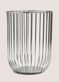 Chrome Fruit Bowl (28cm x14cm)