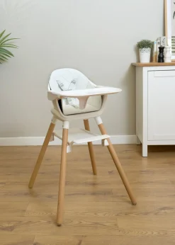 Clair de Lune 6 in 1 White High Chair