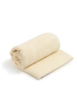 Clair de Lune Cream Organic Cellular Blanket