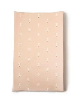 Clair de Lune Hot Air Balloon Anti-Roll Wedge Baby Changing Mat Mocha