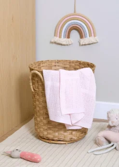 Clair de Lune Soft Cotton Cellular Pram Blanket