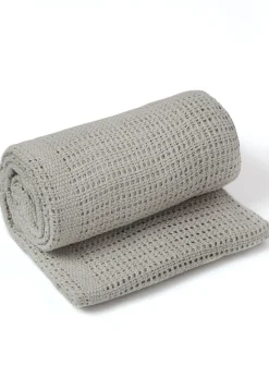 Clair de Lune Soft Cotton Cellular Pram Blanket