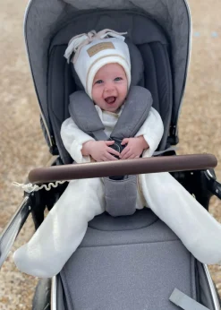 Clair de Lune Star Fleece Wrap Blanket 6-12 Months