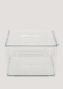 Clear Acrylic Fridge Organiser With Lid