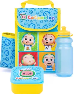 Cocomelon Lunch Bag, Snack Pot & Bottle Set