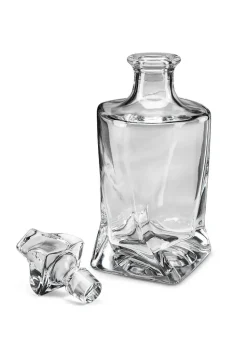 Connoisseur Creations Clear Twisted Decanter