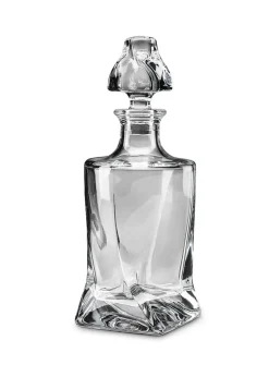 Connoisseur Creations Clear Twisted Decanter