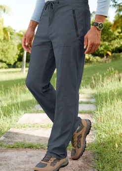 Cotton Traders Azure Blue Quick Dry Stretch Leisure Trousers