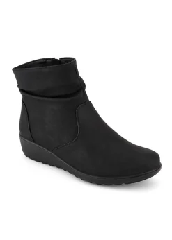 Cotton Traders Black Core Comfort Flexisole Boots