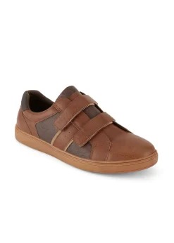 Cotton Traders Chestnut Adjustable Trainers