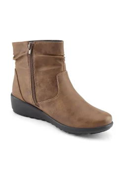 Cotton Traders Chestnut Core Comfort Flexisole Boots