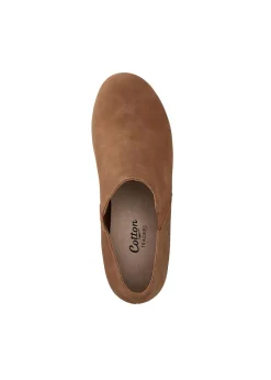 Cotton Traders Chestnut Heeled Slip On Ankle Boots