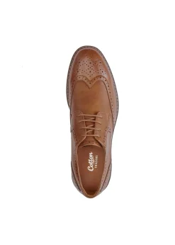 Cotton Traders Chestnut Lace-Up Brogues