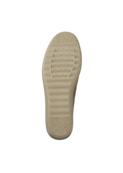 Cotton Traders Gold Flexisole Patchwork Peep Toe Shoes