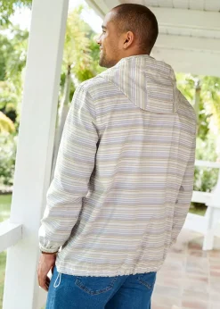 Cotton Traders Light Grey Seersucker Jacket