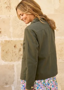 Cotton Traders Mid Khaki Cargo Jacket
