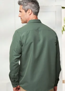Cotton Traders Sage Long Sleeve Soft Touch Shirt