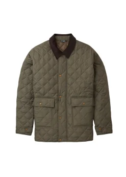 Cotton Traders Soft Khaki Quilted Jacket