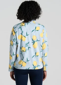 Craghoppers Blue Annjela Half Zip Fleece