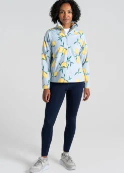 Craghoppers Blue Annjela Half Zip Fleece