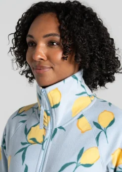 Craghoppers Blue Annjela Half Zip Fleece