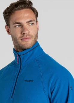 Craghoppers Blue Corey VI Half Zip Fleece