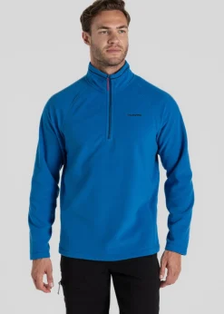 Craghoppers Blue Corey VI Half Zip Fleece