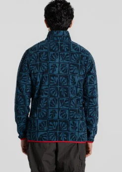 Craghoppers Blue Galdie Half Zip Fleece