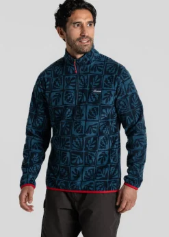 Craghoppers Blue Galdie Half Zip Fleece