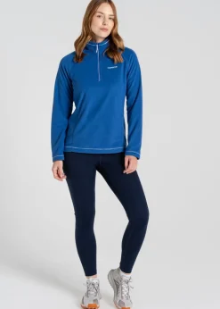 Craghoppers Blue Miska VI Half Zip Fleece