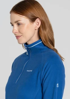 Craghoppers Blue Miska VI Half Zip Fleece