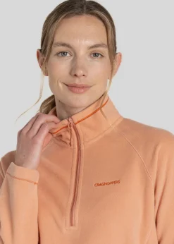 Craghoppers Brown Miska VI Half Zip Fleece