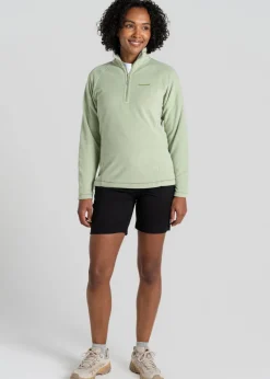 Craghoppers Green Miska VI Half Zip Fleece