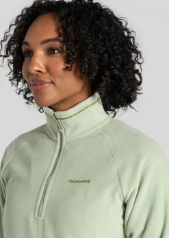 Craghoppers Green Miska VI Half Zip Fleece