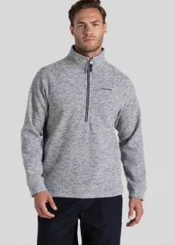 Craghoppers Grey Bonan Half Zip Fleece