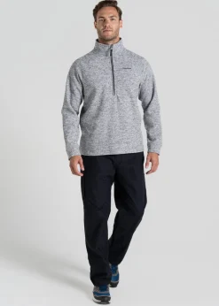 Craghoppers Grey Bonan Half Zip Fleece
