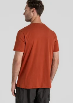 Craghoppers Red LucentII Short Sleeve T-Shirt