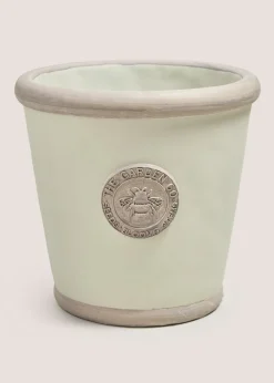 Cream Bee Stamp Planter