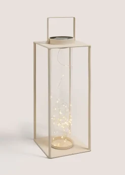 Cream Solar Lantern