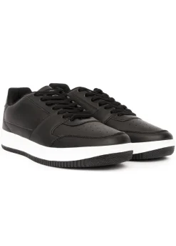 Crosshatch  Black  Casimiro  Trainers